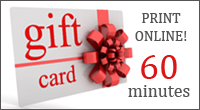 Logo for Healing Hands massage gift card for 60 minutes in chester and delaware county